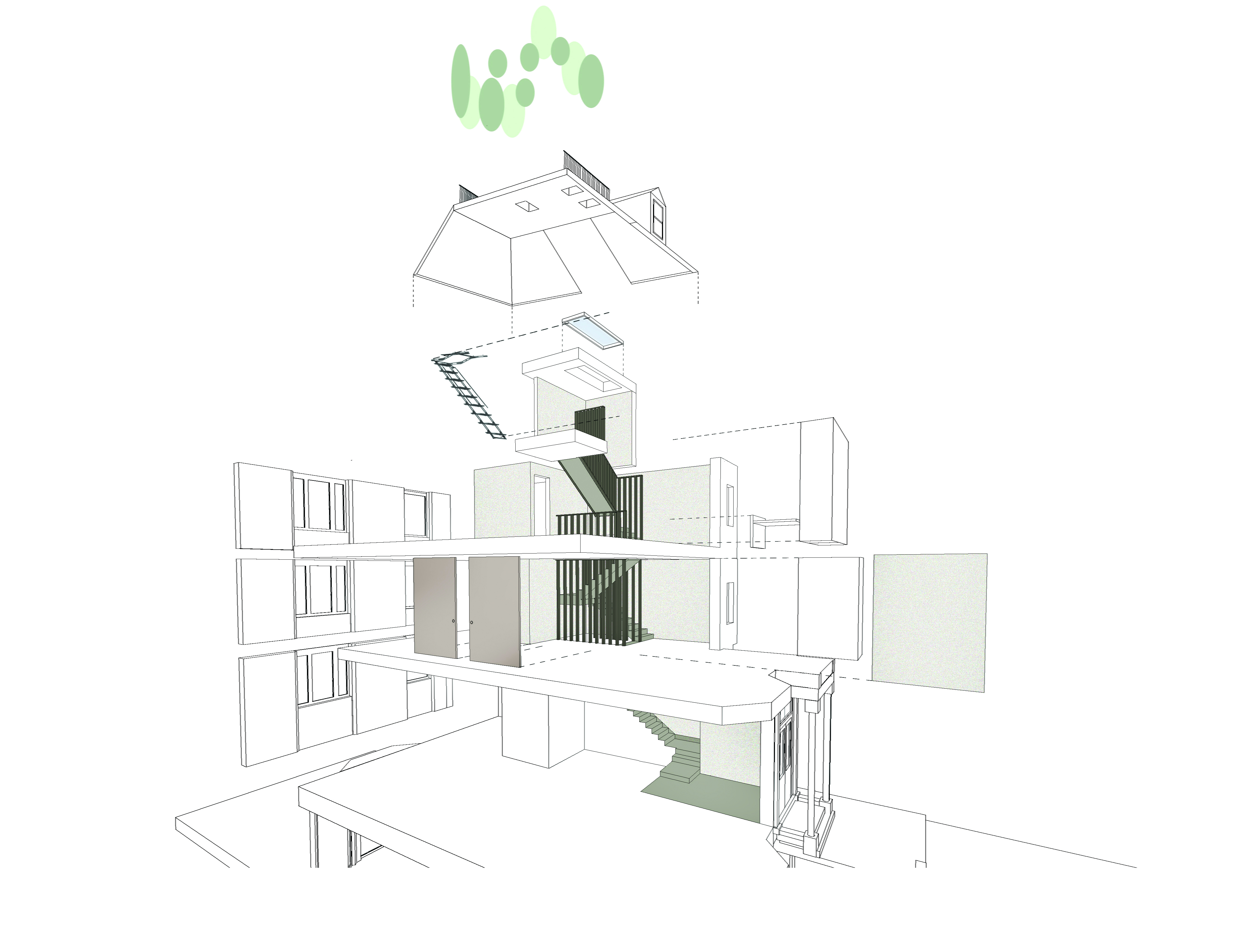 Drawings design architectural structural solutions