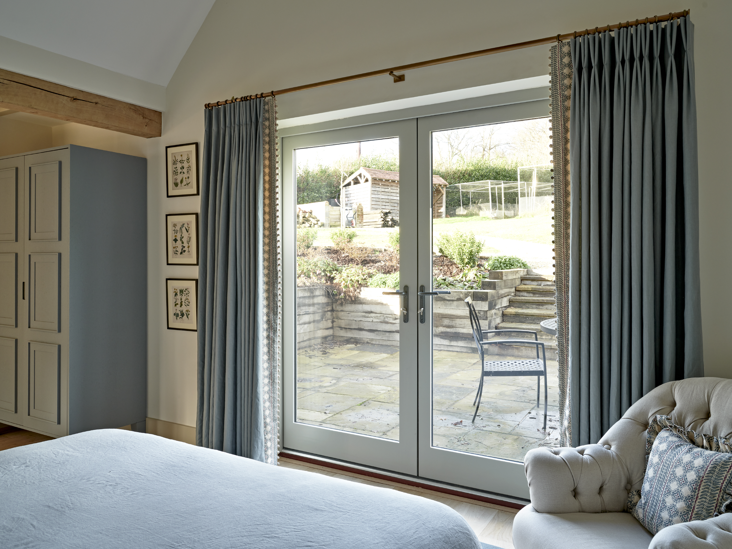 Bedroom Modern Country Interior Design Sussex