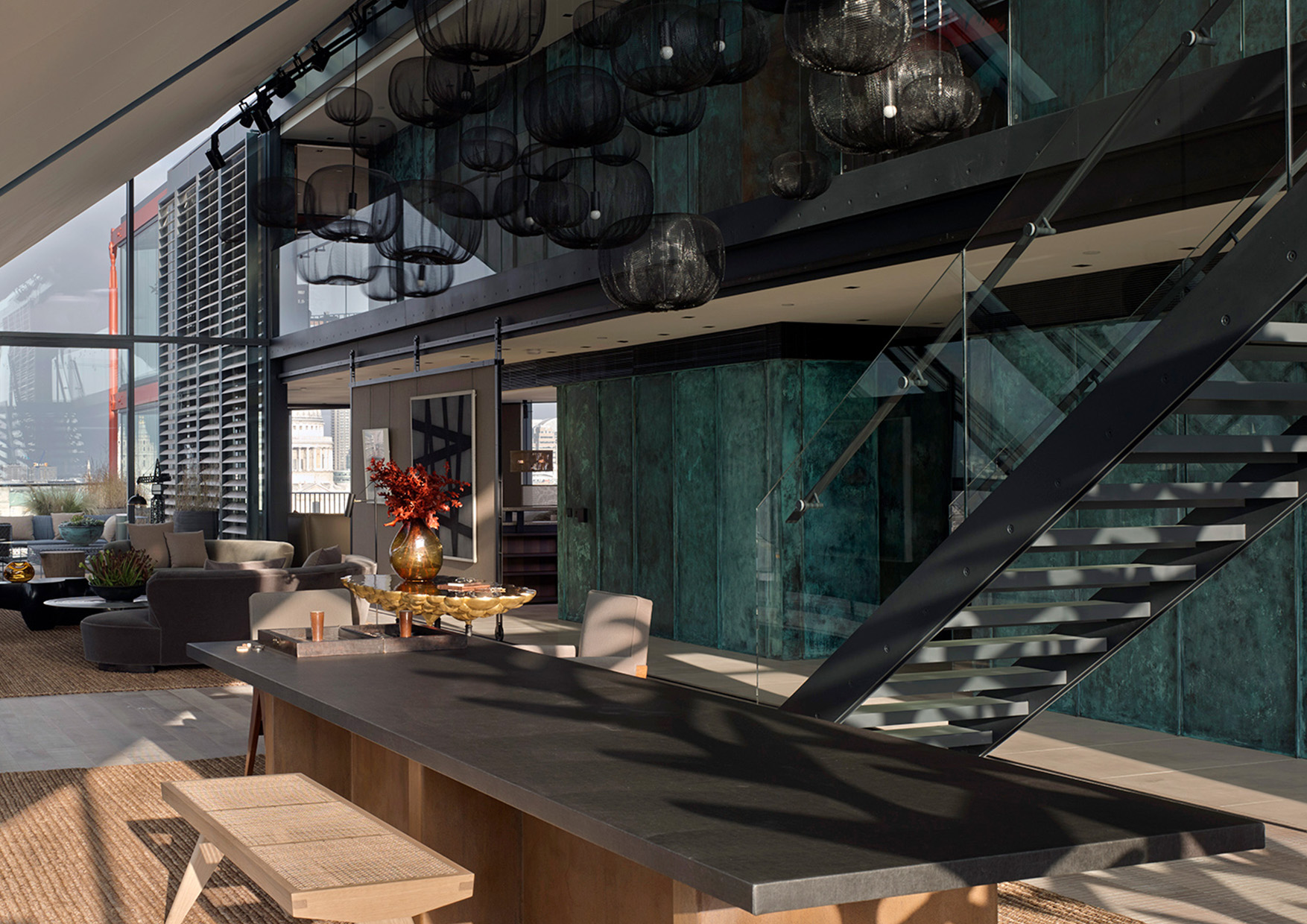 Neo Bankside Penthouse by Studio Reed, Photographed by Nick Guttridge