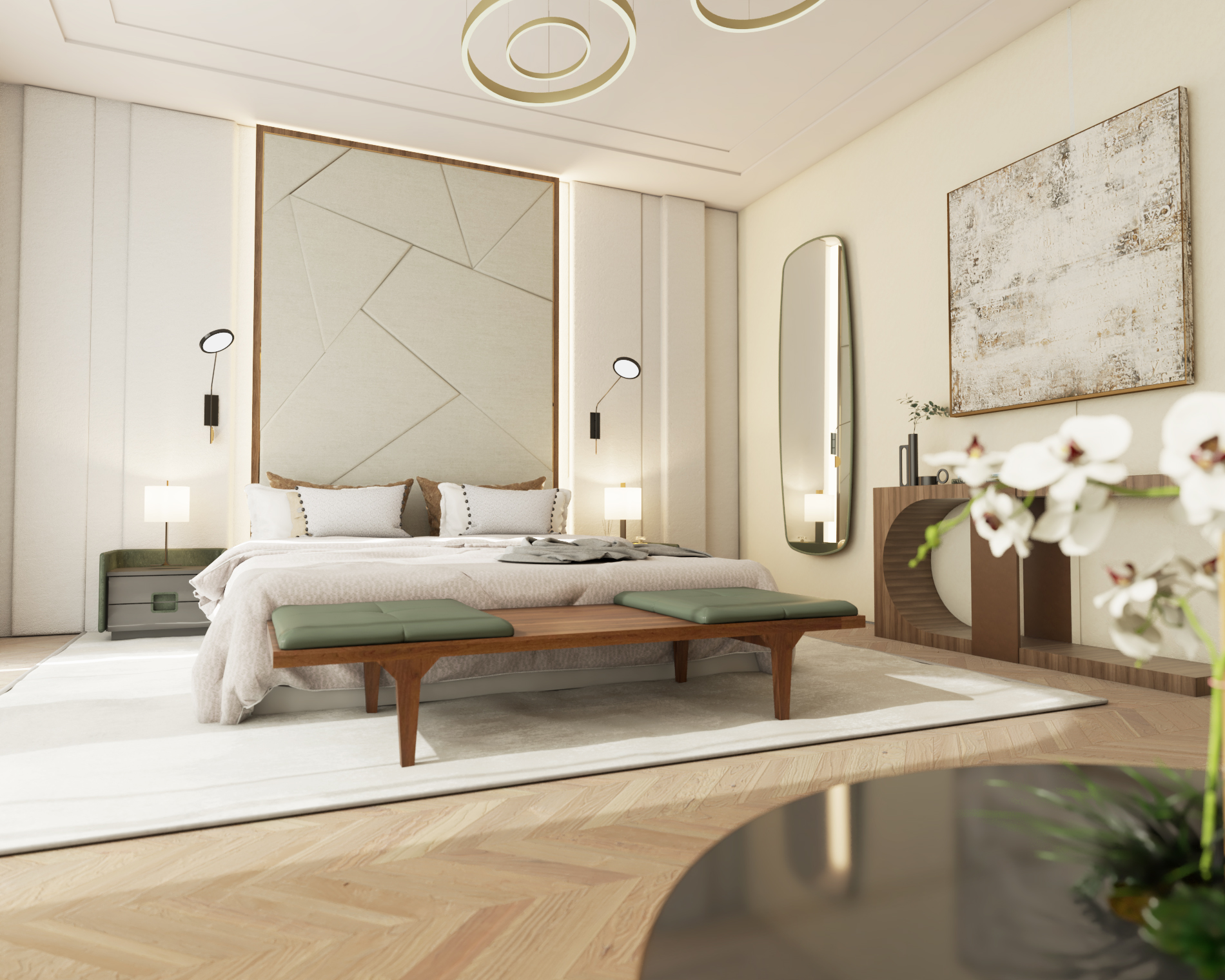 Romano Interior Architecture Luxury Bedroom Surrey
