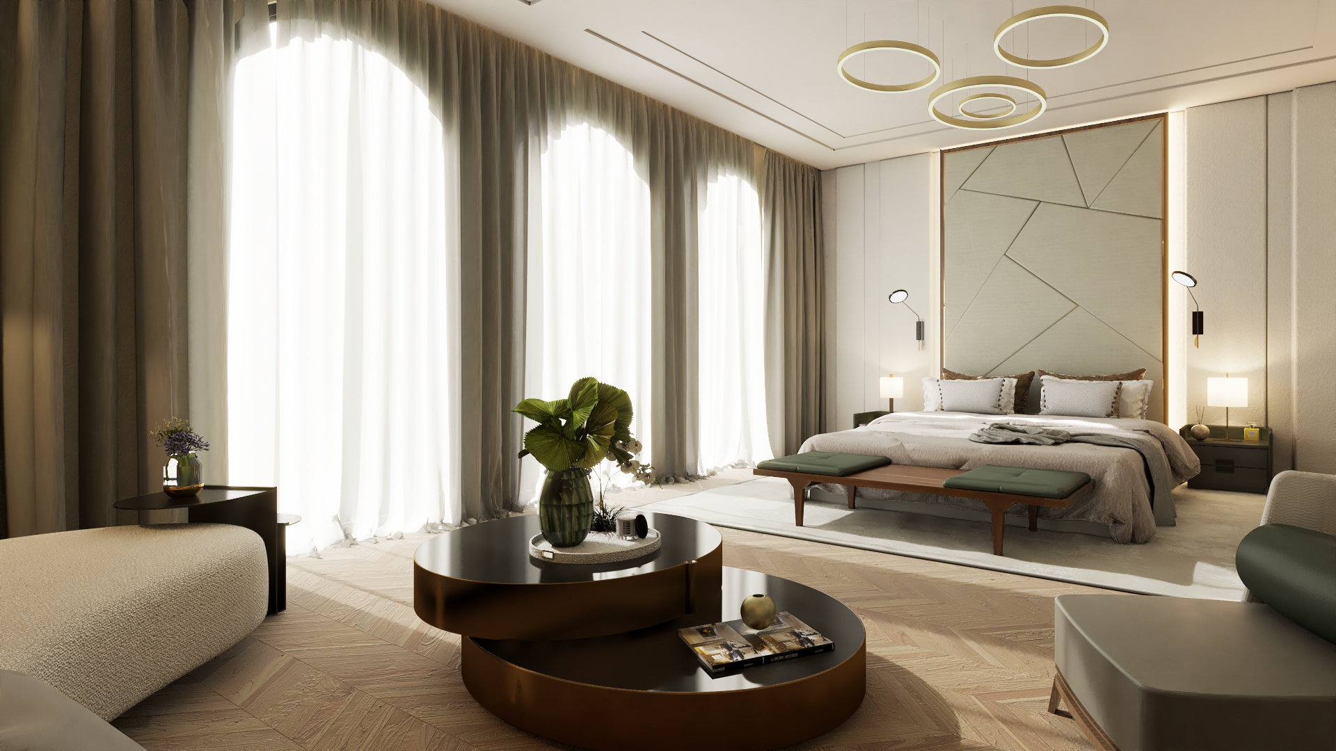 Romano Interior Architecture  Luxury Bedroom Surrey
