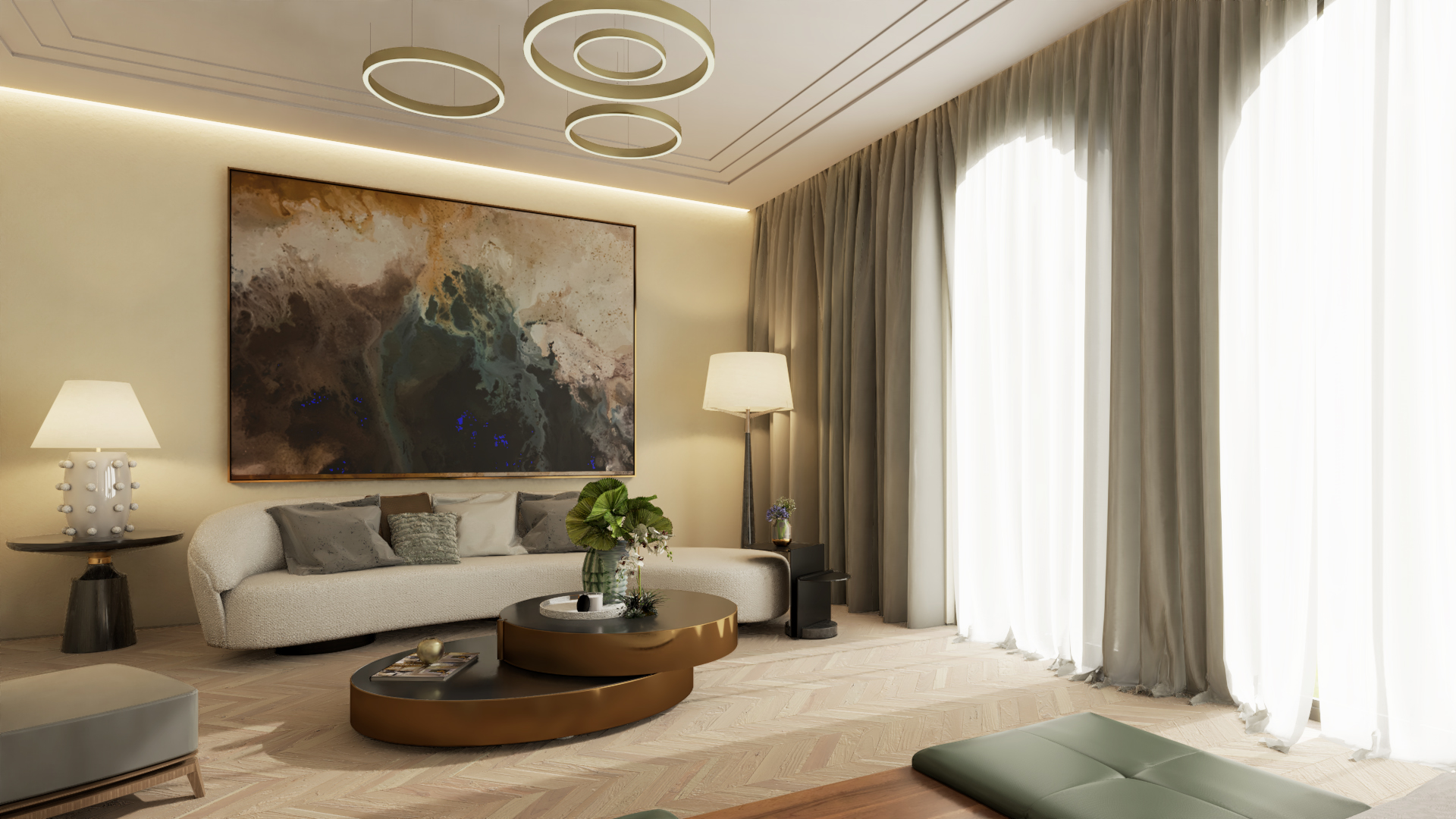 Romano Interior Architecture  Luxury living room Surrey
