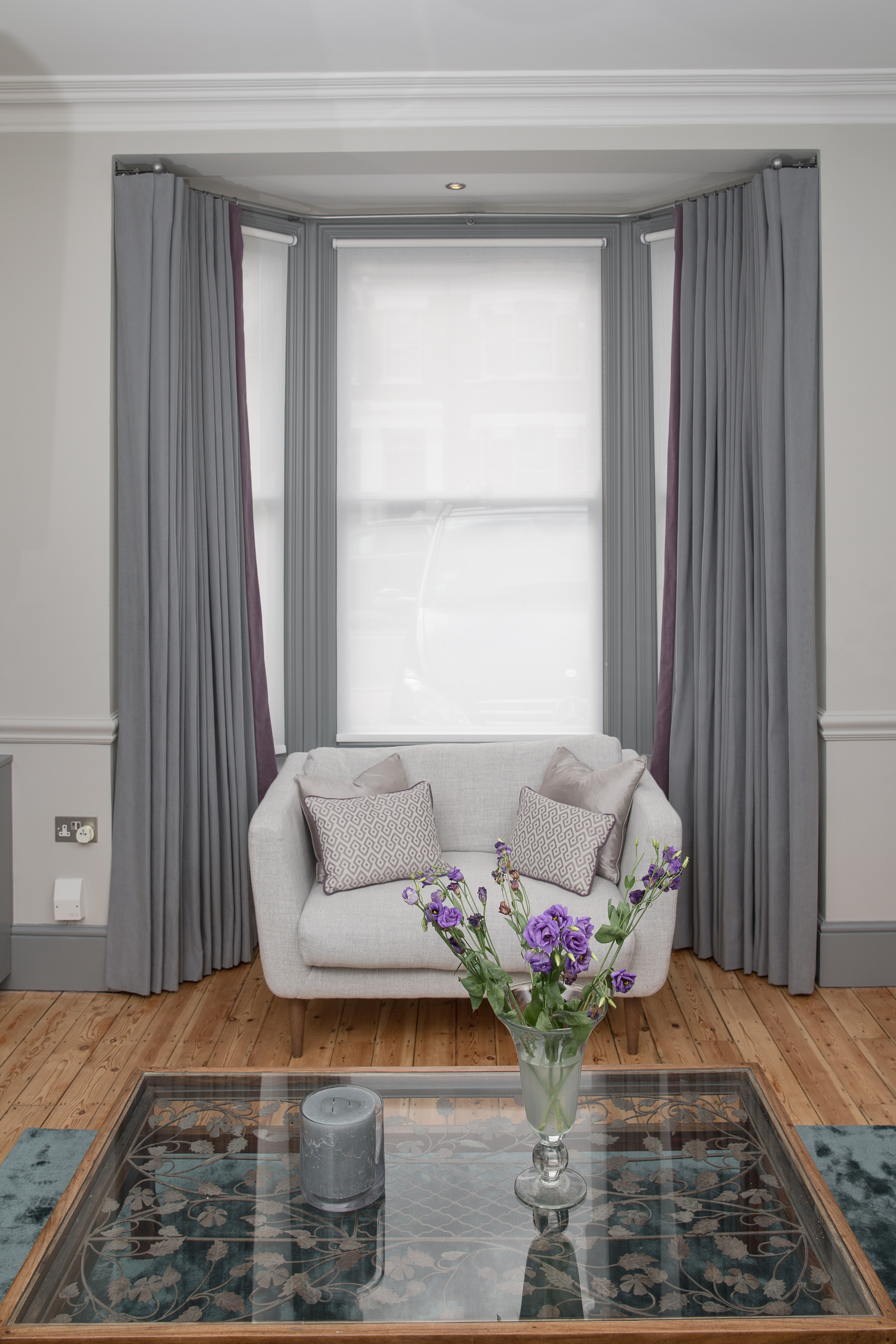 London curtains, made to measure curtains, motorised curtains