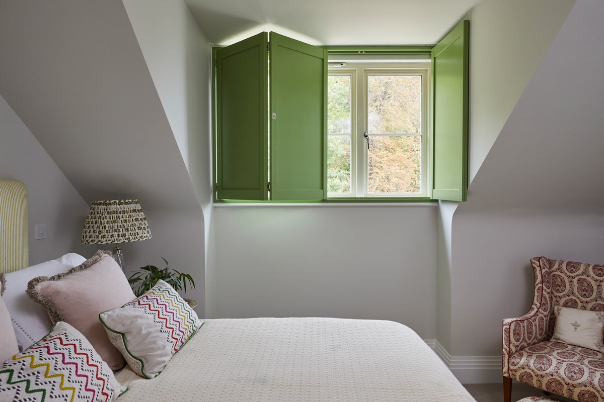 Solid Panel Shutters for Bedroom Windows