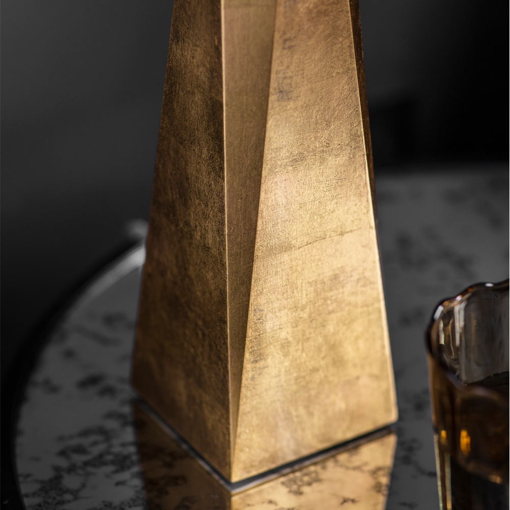 Surface Table Lamp in Gilded Gold by Tigermoth Lighting