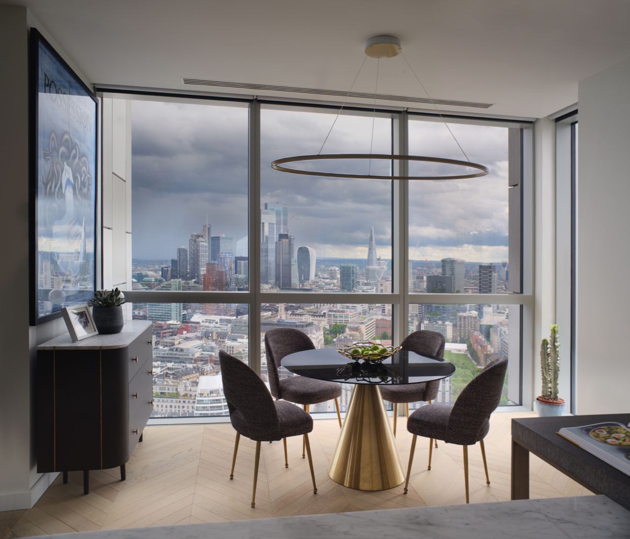 Dining area with a view
