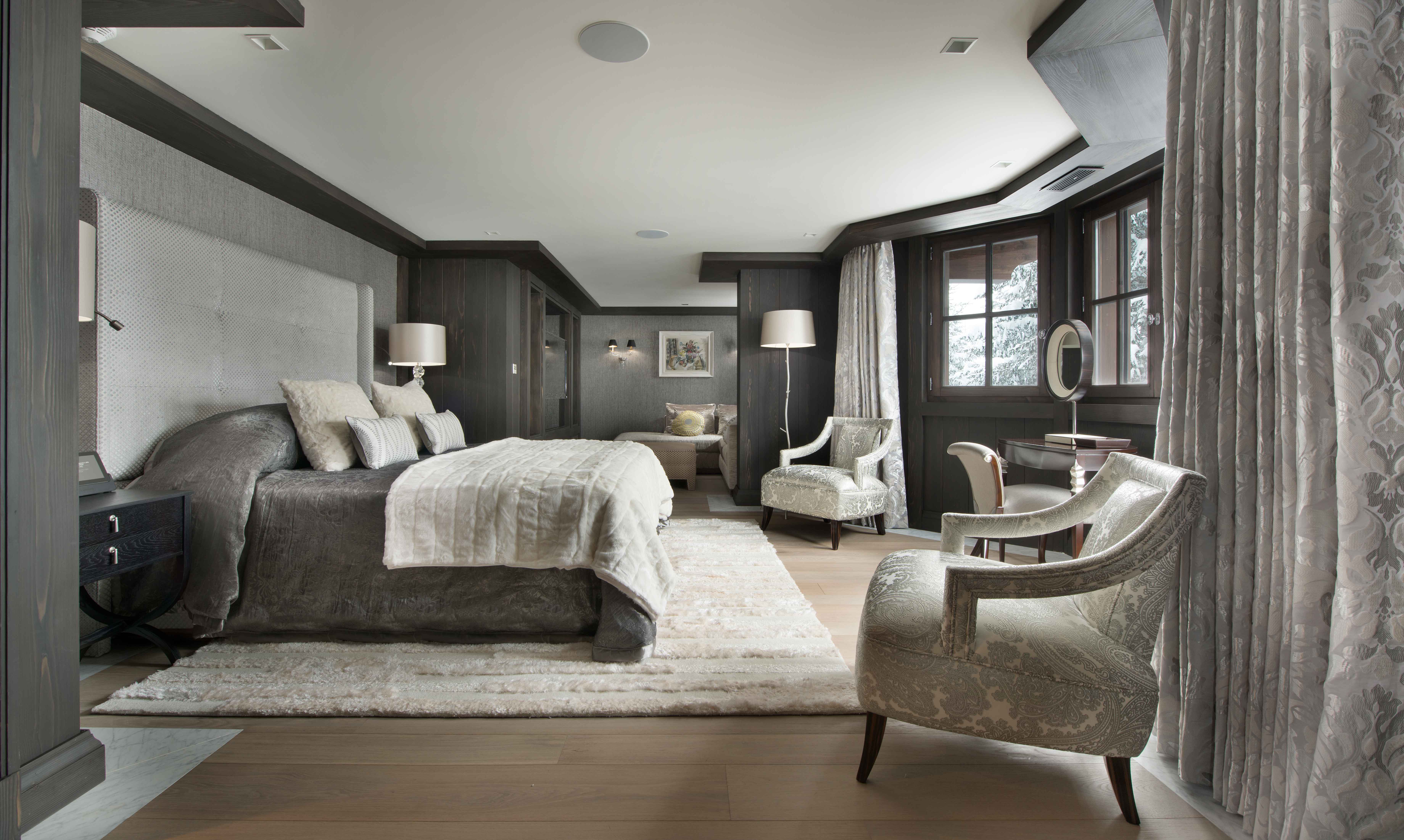 Ski Chalet interior design project Courchevel 1850