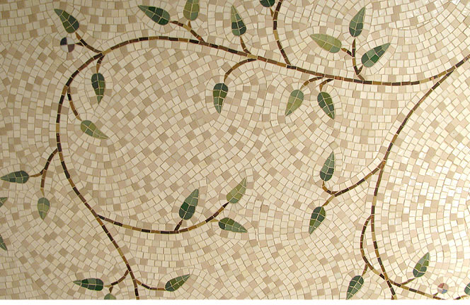 Chelsea Basement Floor Mosaic Detail