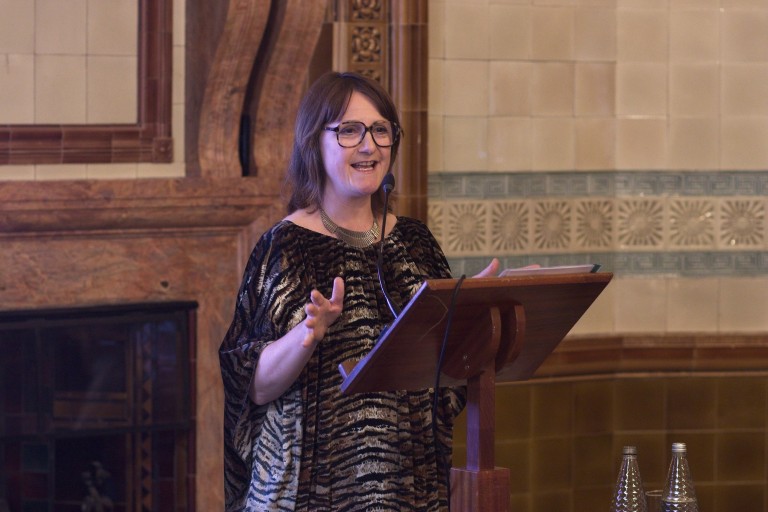 Anna Burles Delivers President's Speech