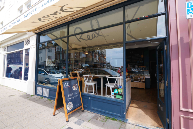 Real Patisserie Exterior