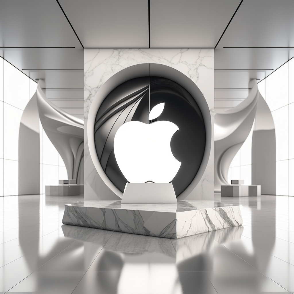 Apple Store 3D interior Design