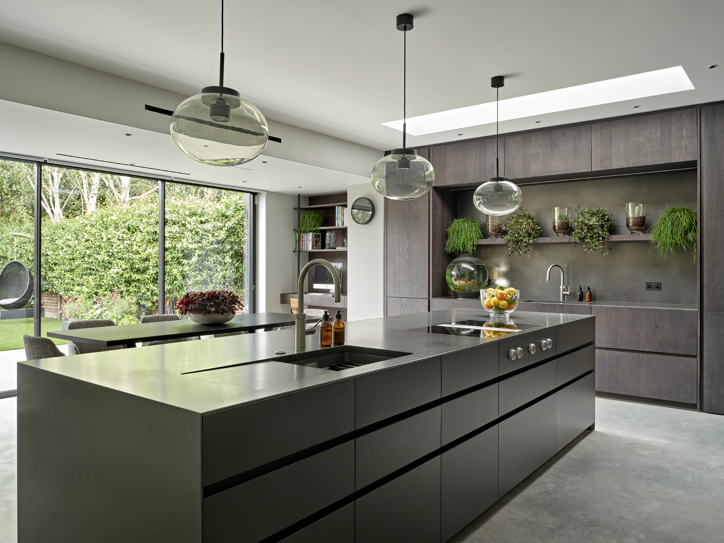 Multipurpose Living Within A Highly Functional Kitchen