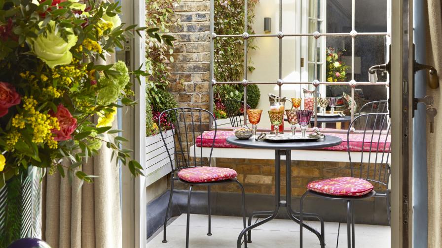 Joanna Wood Belgravia Mews Sitting Room Terrace