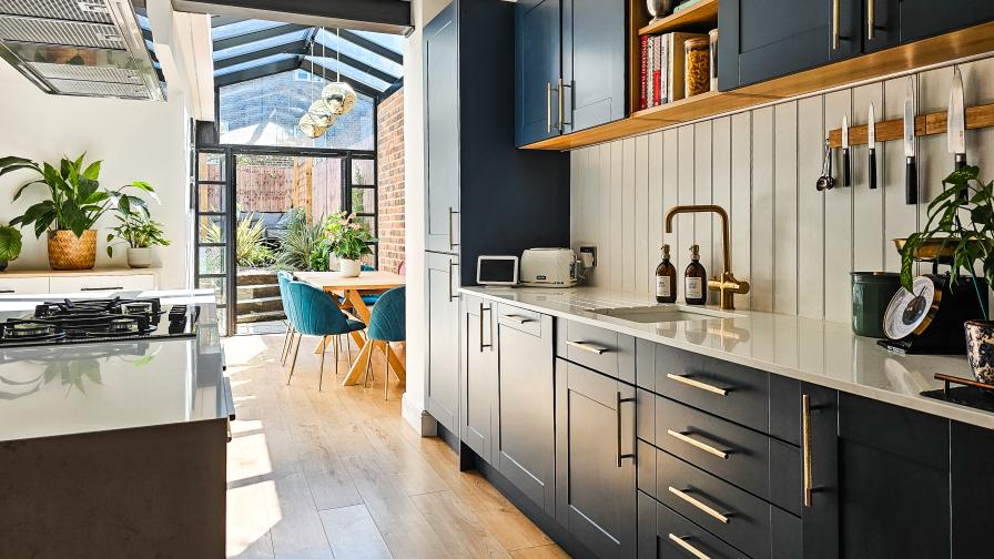 Open Plan Kitchen Dining Area