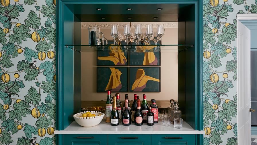 Dining Room Bar Joinery London Interior Design Studio Raymond