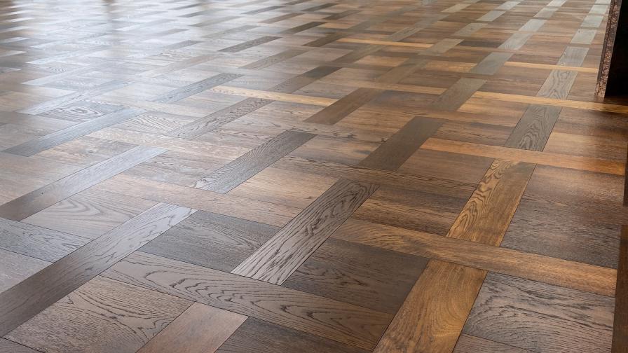 New Herringbone Basket weave pattern parquet wood flooring TW E931