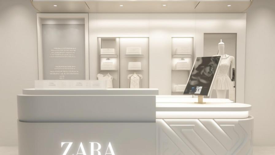 ZARA STORE 3D INTERIOR DESIGN