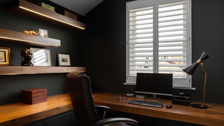 Study Shutters by Plantation Shutters Ltd