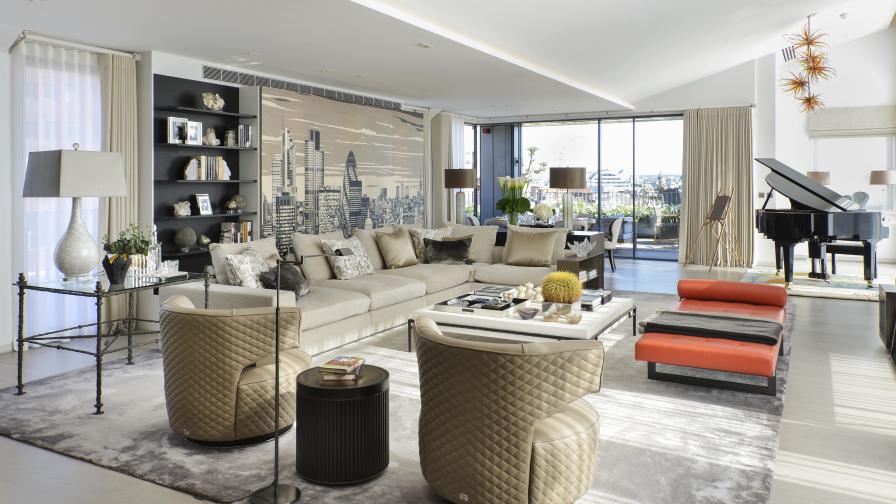 Soho penthouse interior design