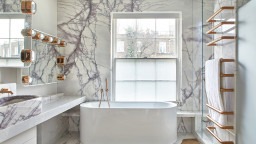 The Stunning Marble Bathroom