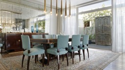 Revived Art Deco Dining Room