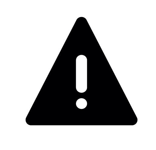 warning triangle icon
