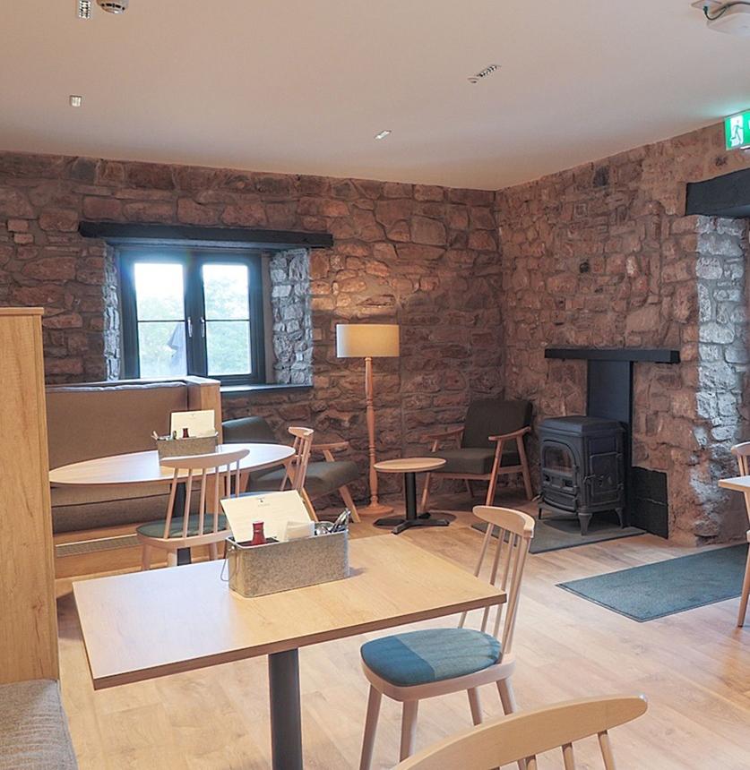 Commercial building interior