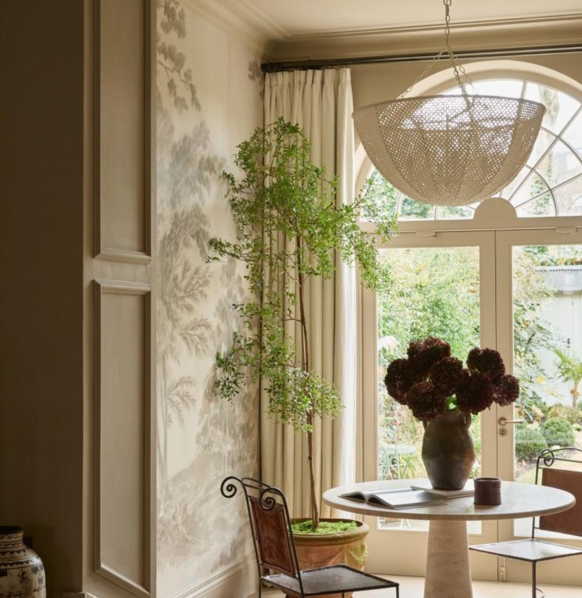 Interior of home with window