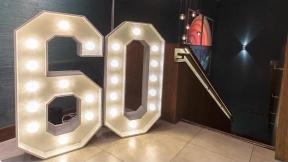 60 neon sign