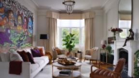 St johns wood heritage home  living room