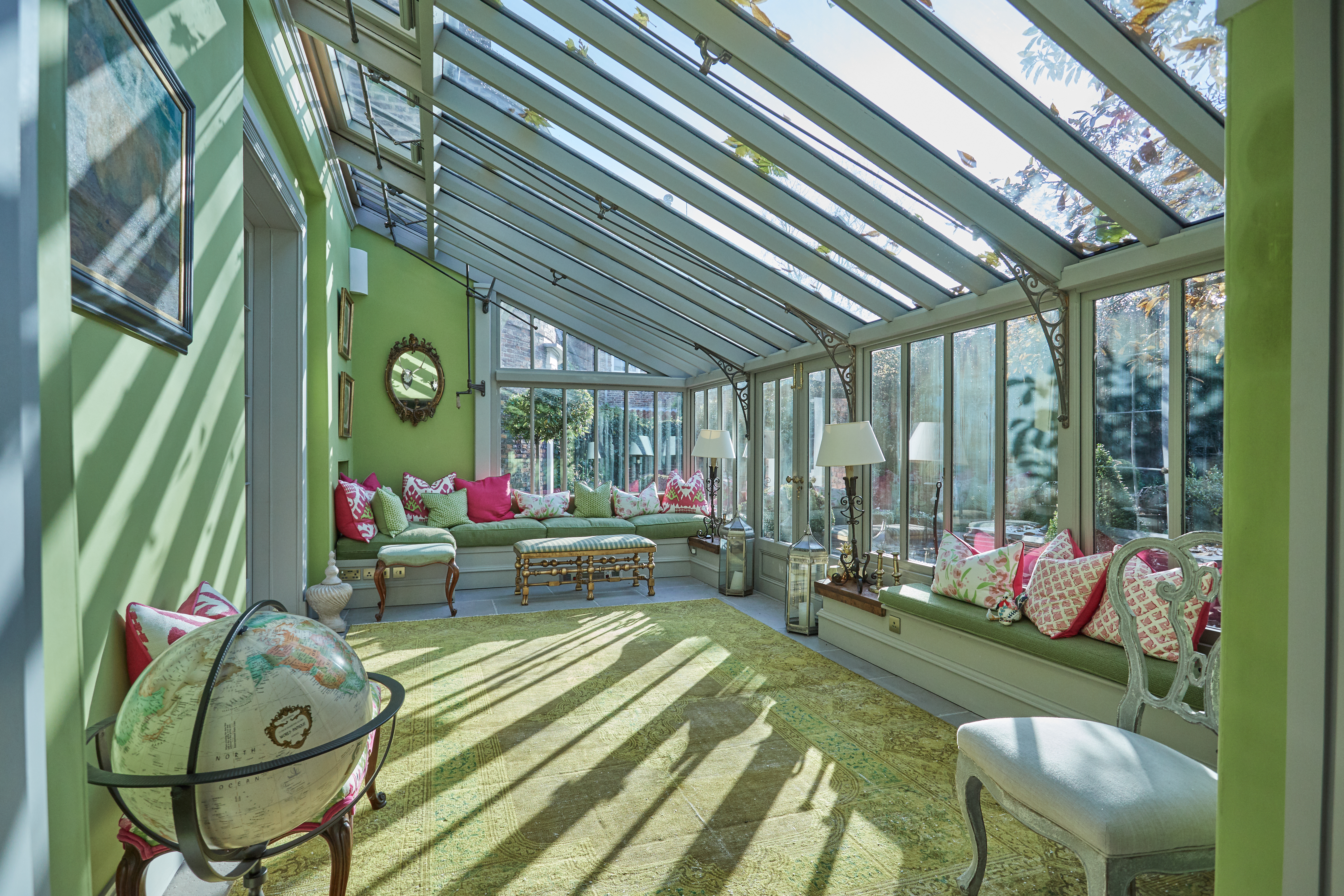 Garden Room by Sarah Woods of William Woods Interior Design